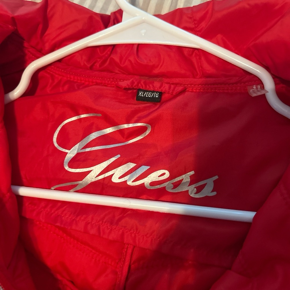 Red Hooded Jacket - Picture 3 of 3
